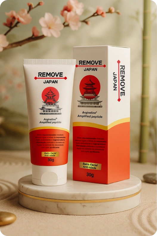 Remove Japan com embalagem